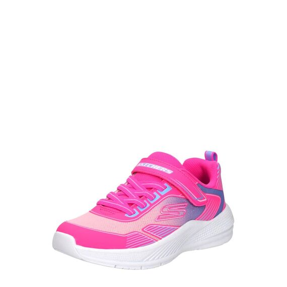Skechers Mädchen MICROSPEC Advance Oasis Point Sneaker, Pink, 29 EU
