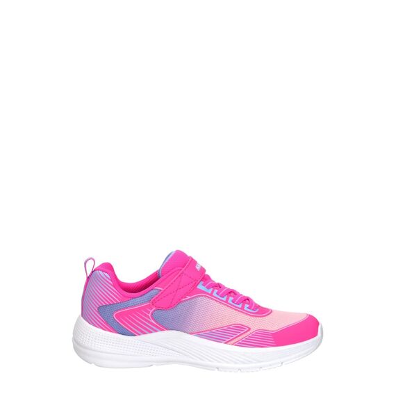 Skechers Mädchen MICROSPEC Advance Oasis Point Sneaker, Pink, 29 EU