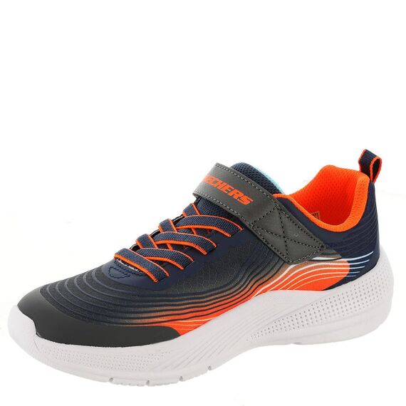 Skechers Microspec Advance, Sneaker, Navy/Orange,