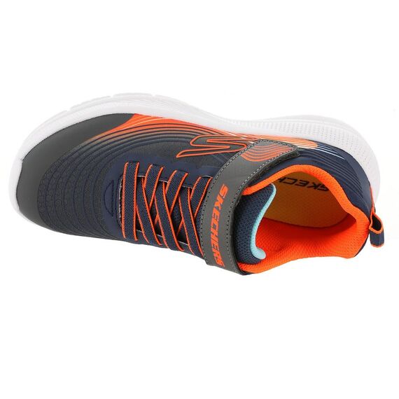 Skechers Microspec Advance, Sneaker, Navy/Orange,