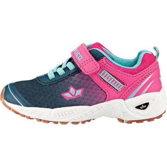 Lico Mädchen Barney Vs Multisport Indoor Schuhe, Marine Pink Türkis, 25 EU