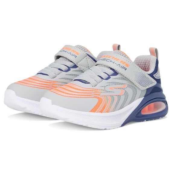 Skechers Microspec Max Advance, Jungen Sneaker, Grey,