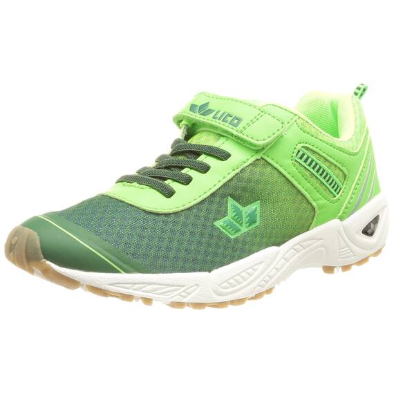 Lico Jungen Barney V Hallenturnschuh, Grün Lemon, 25 EU