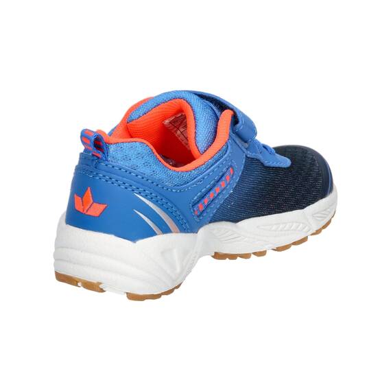 Lico Unisex Kinder Barney Hallenturnschuhe, Marine Blau Orange, 30 EU