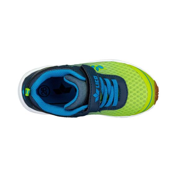 Lico Unisex Kinder Barney Hallenturnschuhe, Lemon Marine Blau, 29 EU