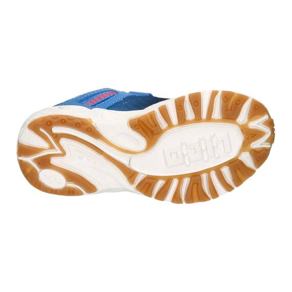 Lico Unisex Kinder Barney Hallenturnschuhe, Marine Blau Orange, 30 EU