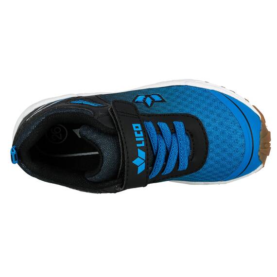 Lico BARNEY VS Jungen Sneaker, Blau/ Schwarz, 30 EU