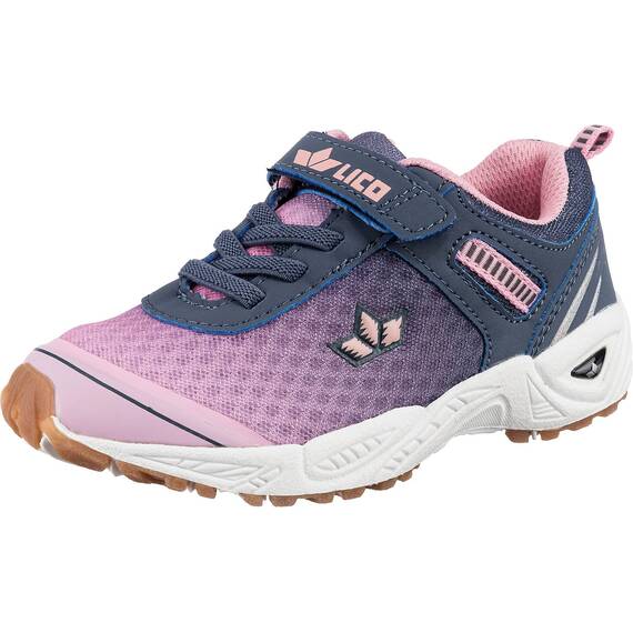 Lico Barney VS Mädchen Sneaker, rosa/grau, 29 EU