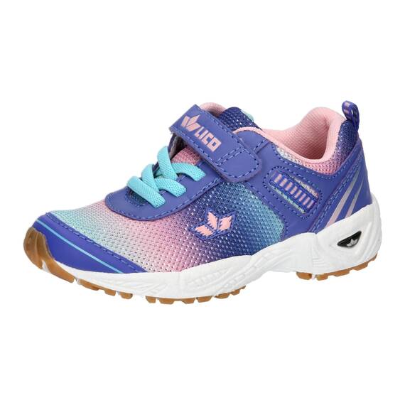 Lico Unisex Kinder Barney Vs Sneaker, Rosa Lila Türkis, 30 EU
