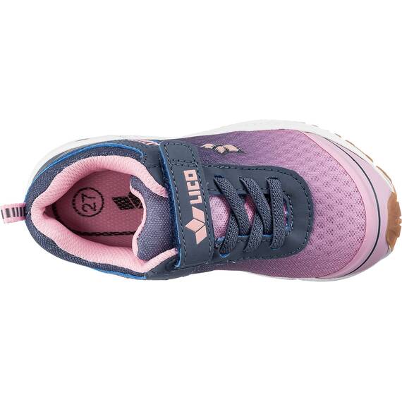 Lico Barney VS Mädchen Sneaker, rosa/grau, 30 EU