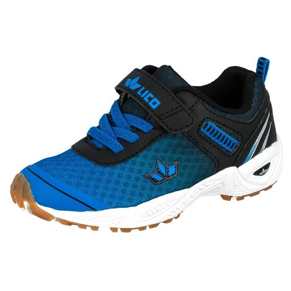 Lico BARNEY VS Jungen Sneaker, Blau/ Schwarz, 30 EU