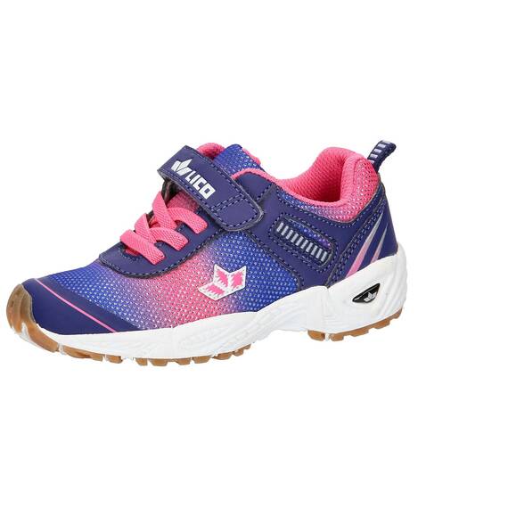 Lico Mädchen Barney VS Hallenturnschuh, lila/pink, 34 EU