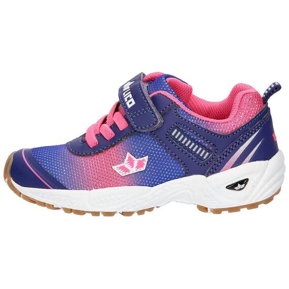 Lico Mädchen Barney VS Hallenturnschuh, lila/pink, 34 EU