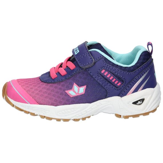 Lico Unisex Kinder Barney Vs Hallenturnschuhe, Pink Lila Türkis, 36 EU
