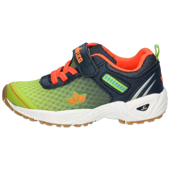 Lico Unisex Kinder Barney Hallenturnschuhe, Lemon Marine Orange, 35 EU