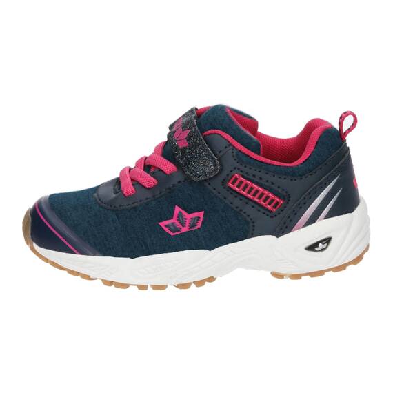 Lico Unisex Kinder Barney Vs Hallenturnschuhe, Marine Pink, 34 EU
