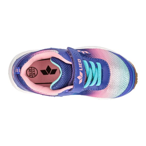 Lico Unisex Kinder Barney Vs Sneaker, Rosa Lila Türkis, 35 EU