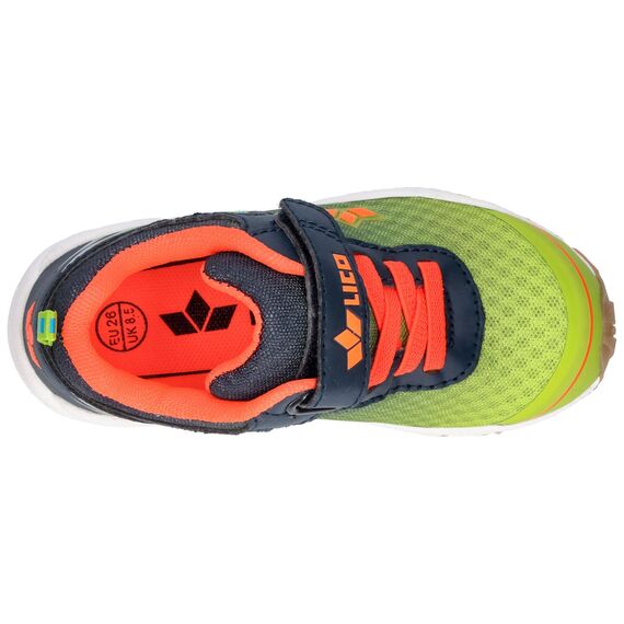 Lico Unisex Kinder Barney Hallenturnschuhe, Lemon Marine Orange, 36 EU