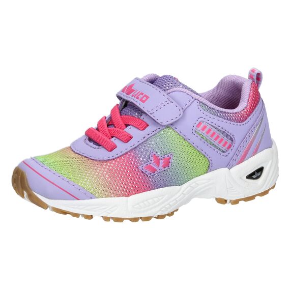 Lico Unisex Kinder Barney Hallenturnschuhe, Lila Pink Lemon, 37 EU