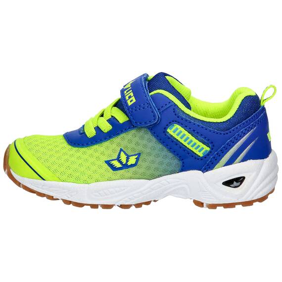 Lico Unisex Kinder Barney VS Hallenturnschuh, lemon/blau, 40 EU