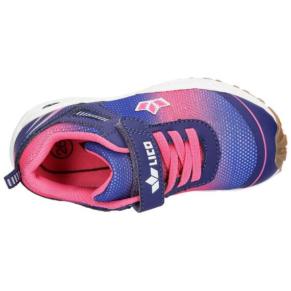 Lico Mädchen Barney VS Hallenturnschuh, lila/pink, 40 EU