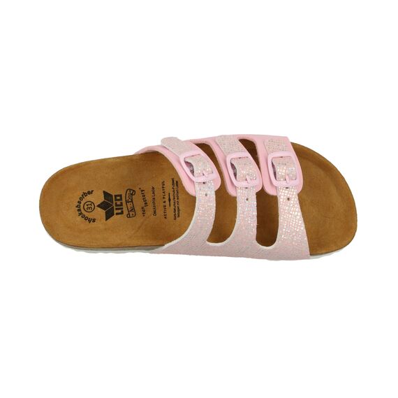 Lico Mädchen Bioline Free Kids Pantoletten, Rosa, 28 EU