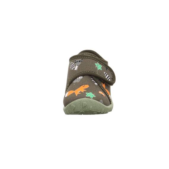 Superfit Baby Mädchen SPOTTY Hausschuhe, GRÜN/MEHRFARBIG 7020, 21 EU