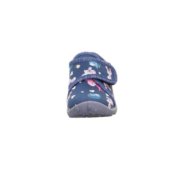 Superfit Baby Mädchen SPOTTY Hausschuhe, HELLBLAU/MEHRFARBIG 8140, 19 EU