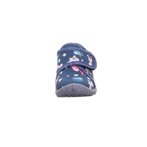 Superfit Baby Mädchen SPOTTY Hausschuhe, HELLBLAU/MEHRFARBIG 8140, 22 EU