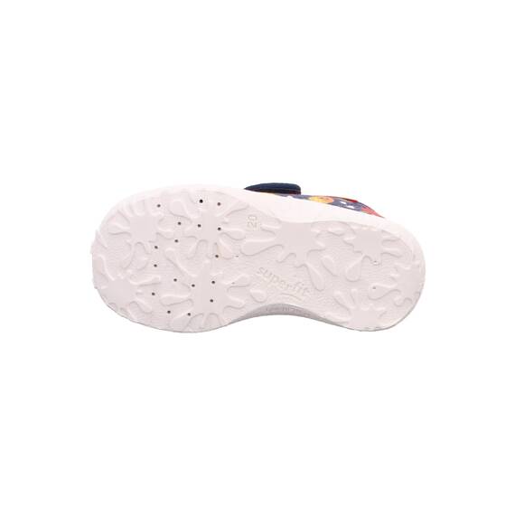 Superfit Jungen Mädchen Spotty Hausschuhe, BLAU/Mehrfarbig 8060, 18 EU