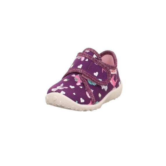Superfit Mädchen SPOTTY Hausschuhe, ROT/MEHRFARBIG 5000, 23 EU