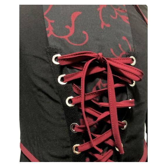 LOBTY Vampir Hexe Kostüm Kinder Erwachsene Halloween Kostüme Verkleidungsparty für Halloween Karneval Fasching Hexenkostüm Mädchen Hexenkleid Hexenhut