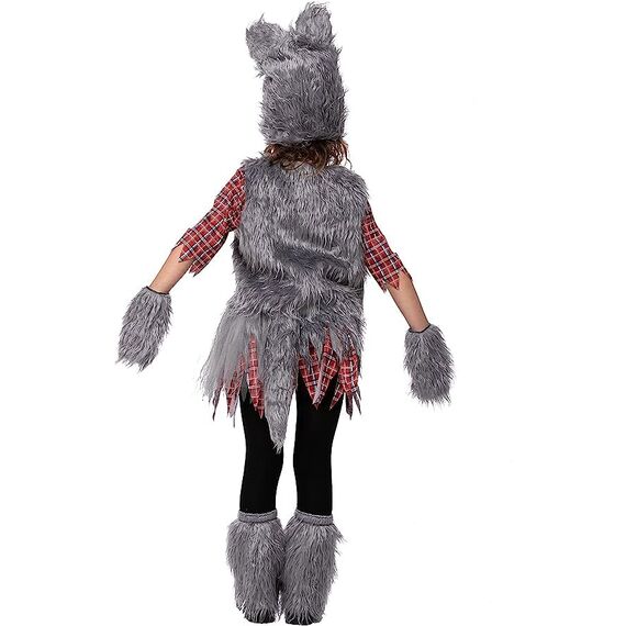 Spooktacular Creations Mädchen Weste Werwolf Kostüm für Halloween