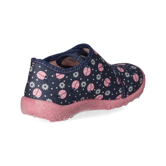 Superfit Mädchen Spotty Hausschuh, Blau, 25 EU