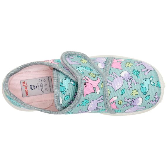 Superfit SpottyMule für Damen, Grün/Mehrfarbig 7520, 26 EU