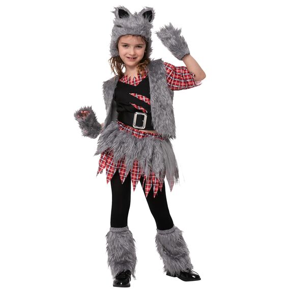 Spooktacular Creations Mädchen Weste Werwolf Kostüm für Halloween