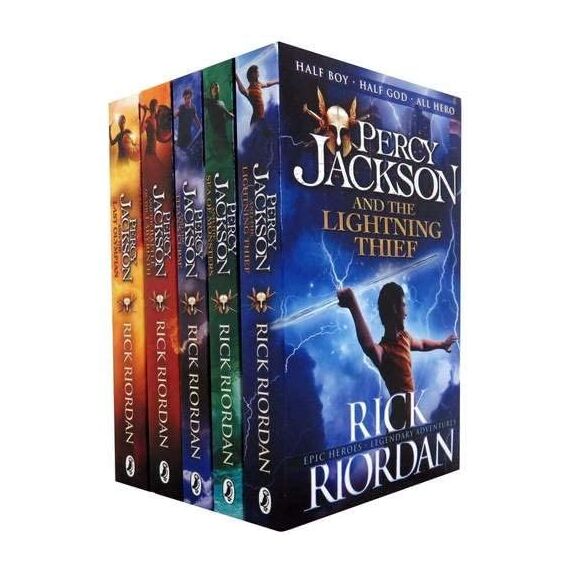 Percy Jackson The Ultimate Collection 5 Books Set Epic Heroes Legendary Adventures by Rick Riordan