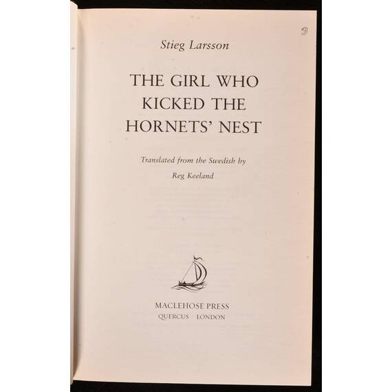 The Girl Who Kicked the Hornets' Nest (Millennium Series)