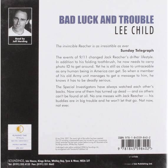 Bad Luck And Trouble (Jack Reacher, Band 11)