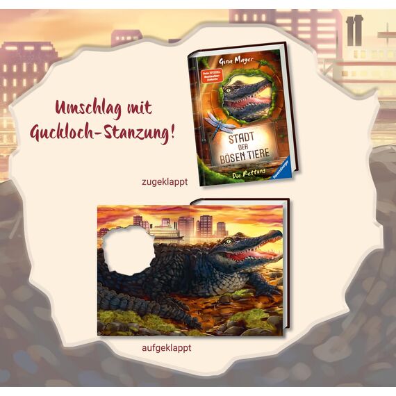 Stadt der bösen Tiere, Band 2: Die Rettung (Tier-Fantasy ab 10 Jahre von Bestseller-Autorin Gina Mayer) (Stadt der bösen Tiere, 2)