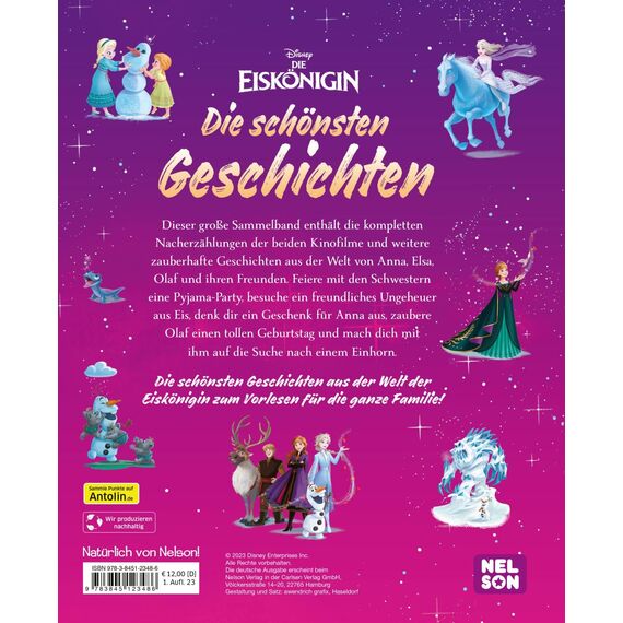 Disney Die Eiskönigin: 10 Jahre Eiskönigin: Die schönsten Geschichten zum Vorlesen: Sonderausgabe zum Jubiläum | Für Kinder ab 3 Jahren (Disney Die Eiskönigin: Jetzt schon ein Klassiker!)