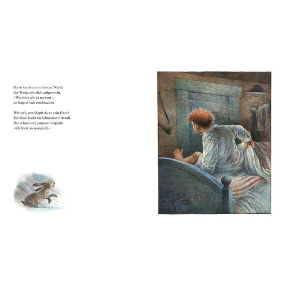 Es klopft bei Wanja in der Nacht: Winterlicher Bilderbuch-Klassiker über Toleranz und Hilfsbereitschaft für Kinder ab 4 Jahren