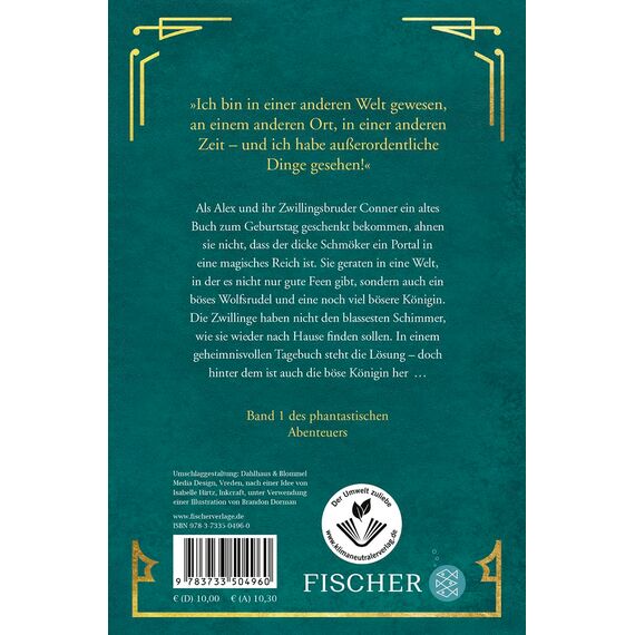 Land of Stories: Das magische Land – Die Suche nach dem Wunschzauber: Fantasy-Kinderbuch ab 10 Jahre voller Abenteuer und Magie (»Land of Stories«-Serie, Band 1)