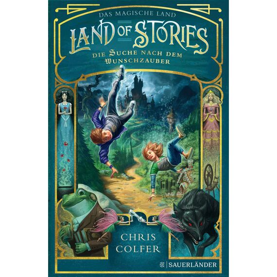 Land of Stories: Das magische Land – Die Suche nach dem Wunschzauber: Fantasy-Kinderbuch ab 10 Jahre voller Abenteuer und Magie (»Land of Stories«-Serie, Band 1)