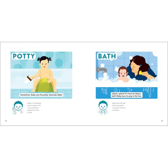 My First Book of Baby Signs: 40 Essential Signs to Learn and Practice