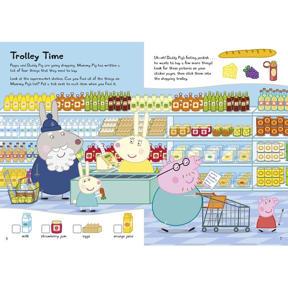 Peppa Pig: Super Stickers Activity Book: Over 1000 Stickers inside!