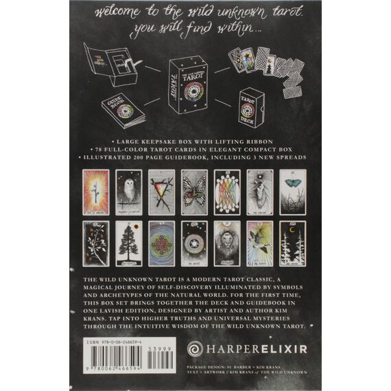 The Wild Unknown Tarot Deck and Guidebook (Official Keepsake Box Set): A Beautiful Introduction to Tarot. Perfect for Gifting