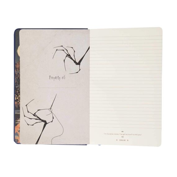 Coraline Hardcover Ruled Journal