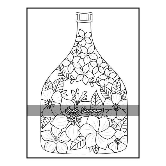100 Flowers: An Adult Coloring Book with Bouquets, Wreaths, Swirls, Patterns, Decorations, Inspirational Designs, and Much More!