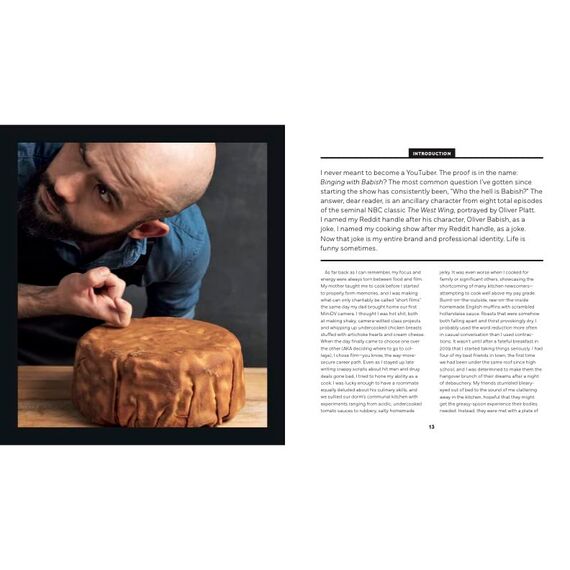Binging with Babish: 100 Recipes Recreated from Your Favorite Movies and TV Shows: Recipes Inspired by Iconic Film and TV Dishes, from Seinfeld Babka to Chef’s Chocolate Lava Cake